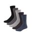 Pack Of 2  Mens Cotton Socks 0 Multicoloured Soxy-2