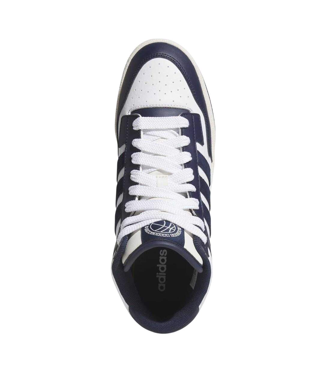 Baskets Montantes Rapid Court Homme Noir Blanc Adidas-4