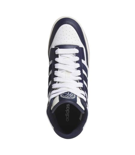 Baskets Montantes Rapid Court Homme Noir Blanc Adidas