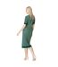 Robe longue femme vert Principles