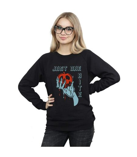 Disney Sweatshirt Just One Bite Femmes/Ladies (Noir) - UTBI42313