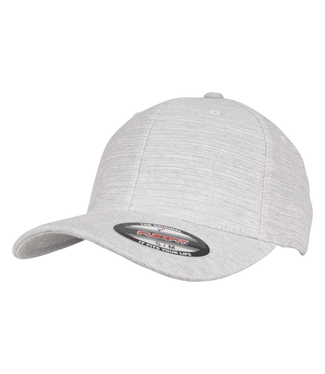 Casquette flexfit adulte blanc cassé Yupoong-1