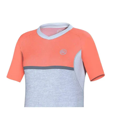 Maillot De Cyclisme Motif/style Blocs De Couleurs Pedavena Femme Rouge Bicycle Line