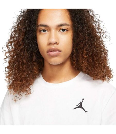 Mens Air Jordan Jumpman Crew Neck T-shirt White Black Nike