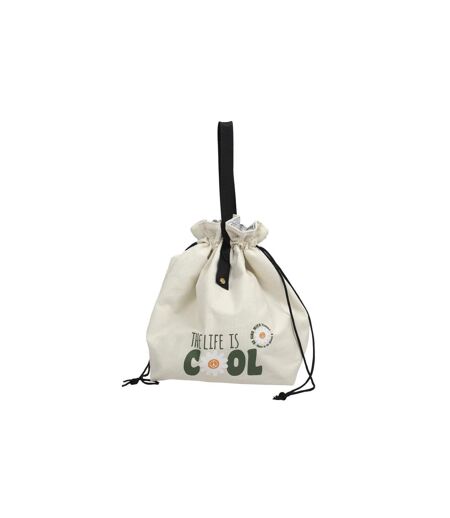 Sac Fraîcheur Life is Cool 34cm Naturel