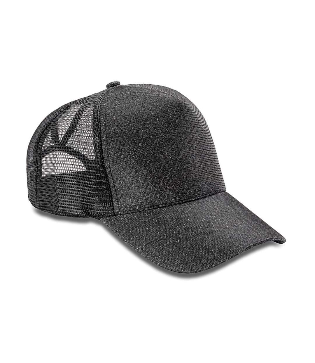 Casquette scintillante adulte - RC090X - noir-1