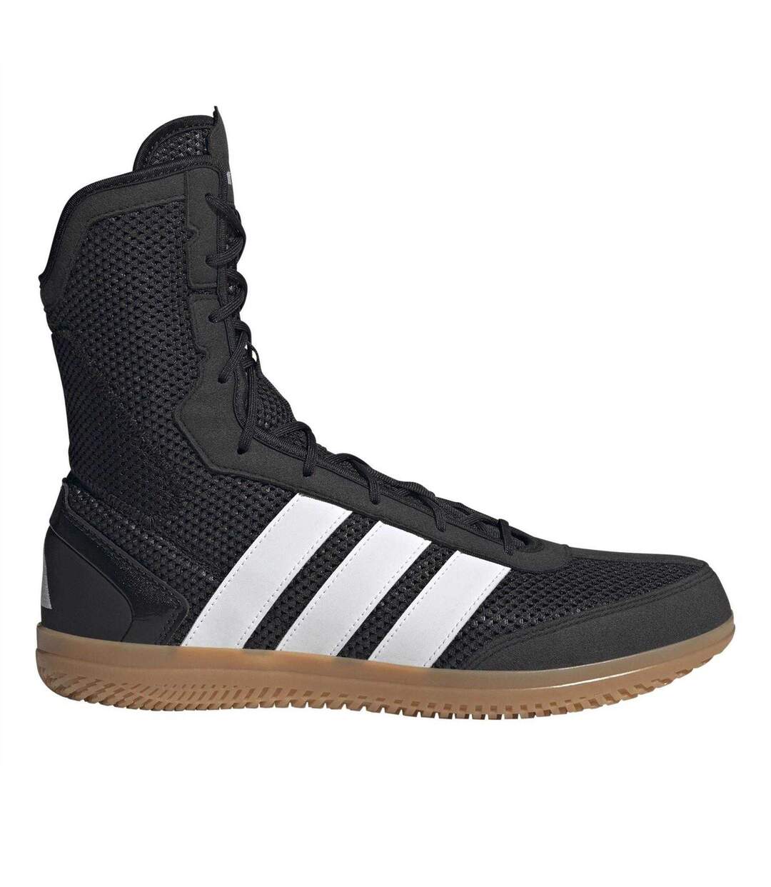 Chaussures De Boxe Hog Wide Homme Noir Blanc Adidas-1