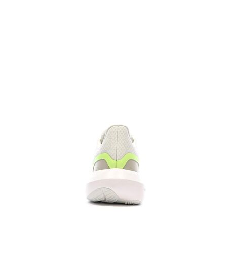 Chaussures de running blanches/jaune femme adidas runfalcon 3.0