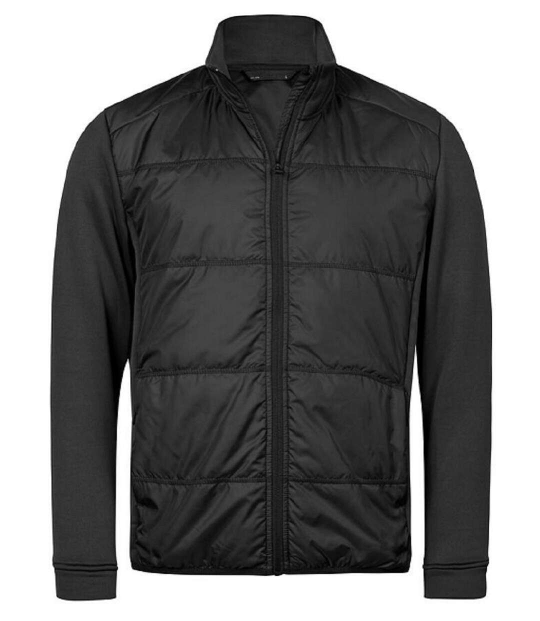 Veste bi-matière - Homme - Tee Jays - 9110 - noir-1