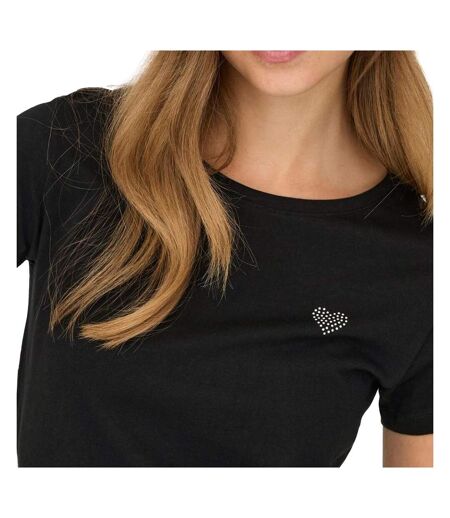 T-Shirt noir jdy femme jdy detail