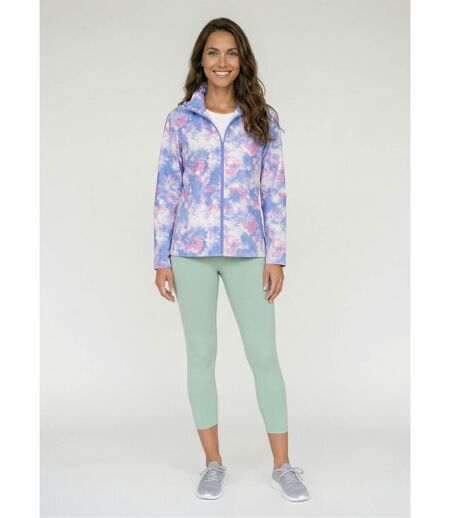 Veste coupe-vent zippée à capuche