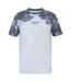 T-shirt Manches Courtes Motif/style Imprimé Intégral Sub Homme Blanc Bleu Marine Firetrap-1
