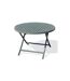 Table de Jardin Pliante Marius 110cm Kaki-2