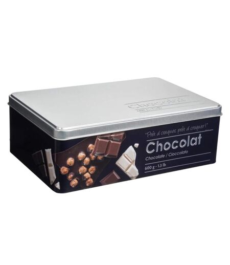 Boîte à Chocolat Relief II 20cm Noir