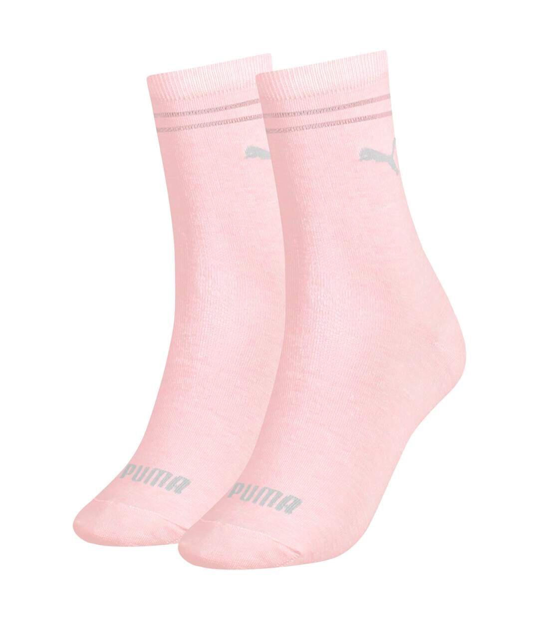 Chaussettes Ville Urbain PUMA Socks CLASSIC Pack de 2 Paires Rose 276 Femme CLASSIC