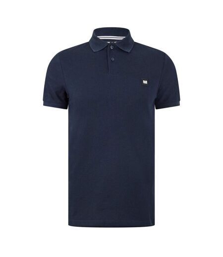 Mens Barnum Short-sleeved Polo Shirt Navy Weekend Offender