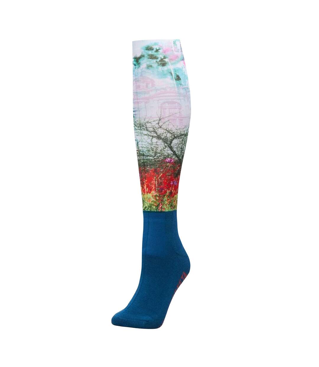 Unisex adult streetscape knee high socks multicoloured Weatherbeeta-1