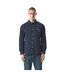 Chemise À Boutons Motif/style Doublure À Motif Cachemire Homme Bleu Marine Pretty Green-4