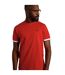 Mens danville pique t-shirt retro red Weird Fish-3