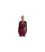 Blouse Manches Longues Motif/style Imprimé Serpent Femme Bordeaux Boss-1