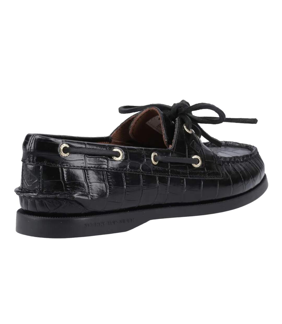 Chaussures Bateau Authentic Femme Noir Sperry-2