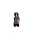 Womens/ladies Sarah Short-sleeved Active T-shirt Charcoal Animal-1