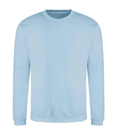 Sweat-shirt à col ras du cou pour hommes bleu glacier Awdis