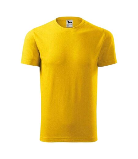 T-shirt Motif/style Uni Element Homme Jaune Malfini
