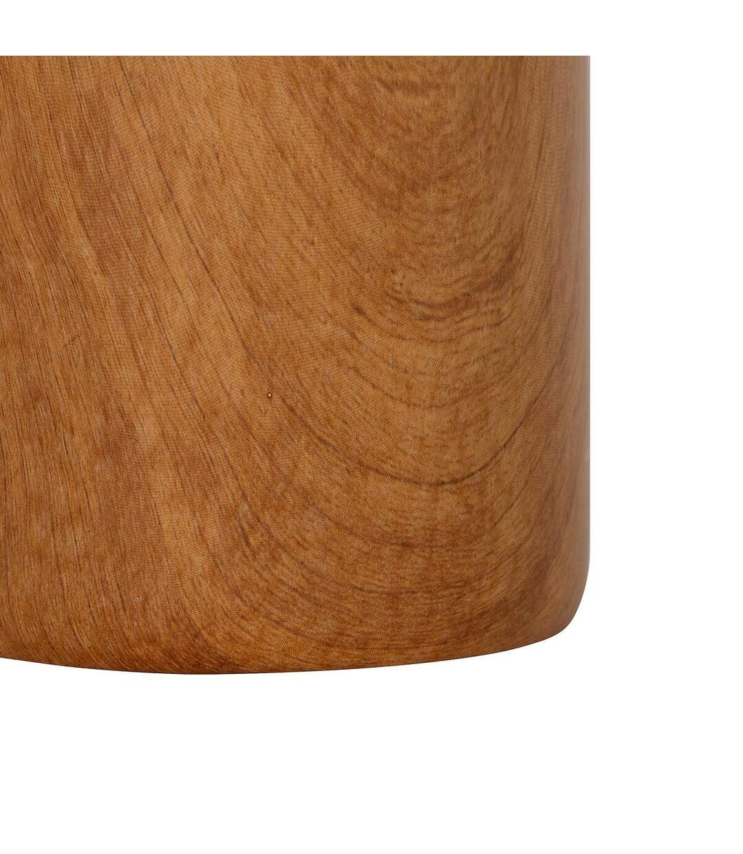 Vase Déco Effet Bois Soa 17cm Marron-3