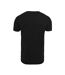 T-shirt Give Up And Go Home Homme Noir Mister Tee-2