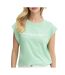 T-shirt vert femme pepe jeans aurore - l-1