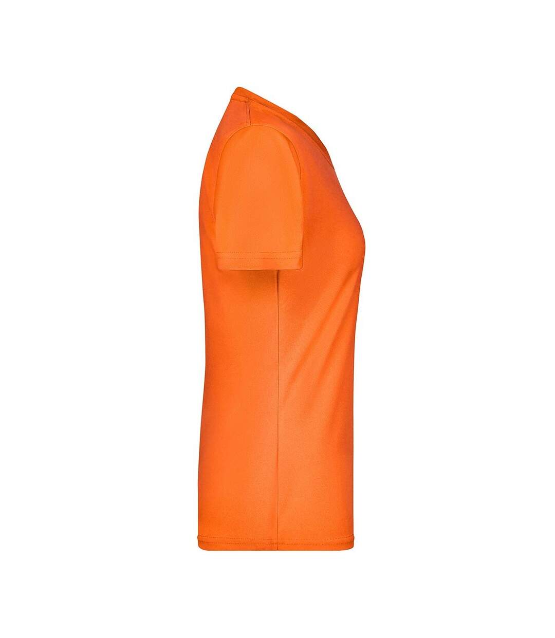 T-shirt Active Femme Orange James And Nicholson-4