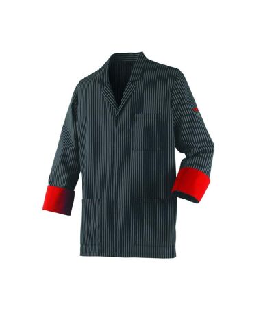 Veste de boucher mixte manches longues Robur Ardoise