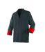 Veste de boucher mixte manches longues Robur Ardoise-1