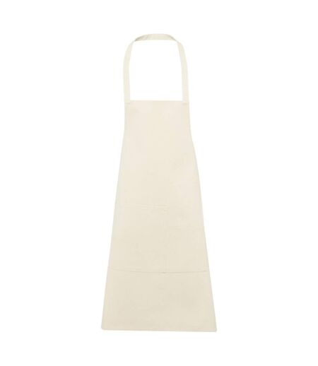 Khana cotton full apron one size off white Seasons