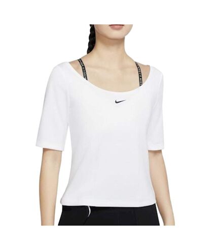 T-shirt Blanc Femme Nike Tech Pack - L