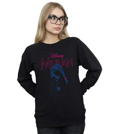 Disney - Sweat MULAN MAGNOLIA LINE - Femme (Noir) - UTBI13792