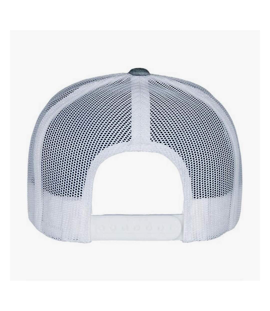 Casquette trucker retro gris / blanc Flexfit-2