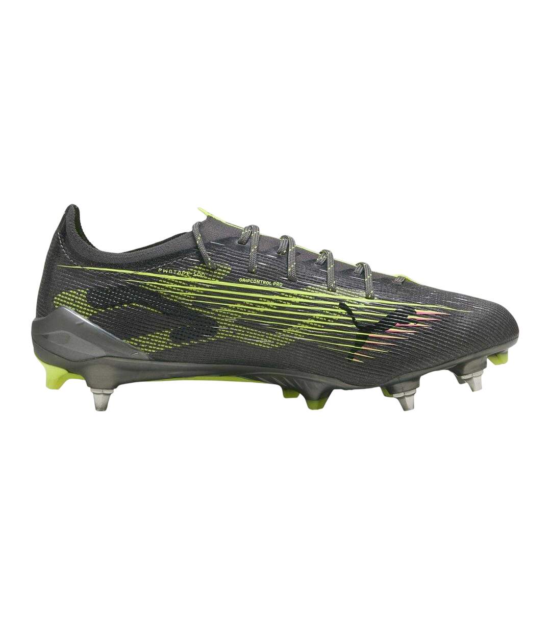 Unisex Adult 5 Ultimate Soft Ground Football Boots Silver Puma-1