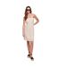 Robe Femme Blanc Cassé Urban Classics-1
