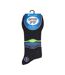 6 Pack Mens Non Elastic Loose Top Bamboo Socks-2