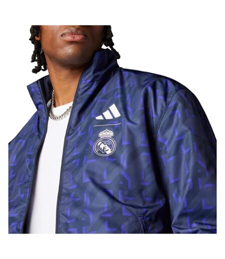 Real madrid veste réversible marine homme adidas 23/24 - l