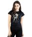 Disney - T-shirt BAMBI WINTER DEER - Femme (Noir) - UTBI14809-2