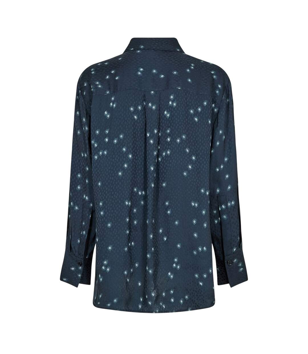 Blouse Motif/style Petites Taches Femme Bleu Marine Boss-2