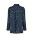 Blouse Motif/style Petites Taches Femme Bleu Marine Boss-2