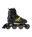 Patins À Roulettes Alignées Desq Homme 43 Fr Noir Vert Coolslide-1