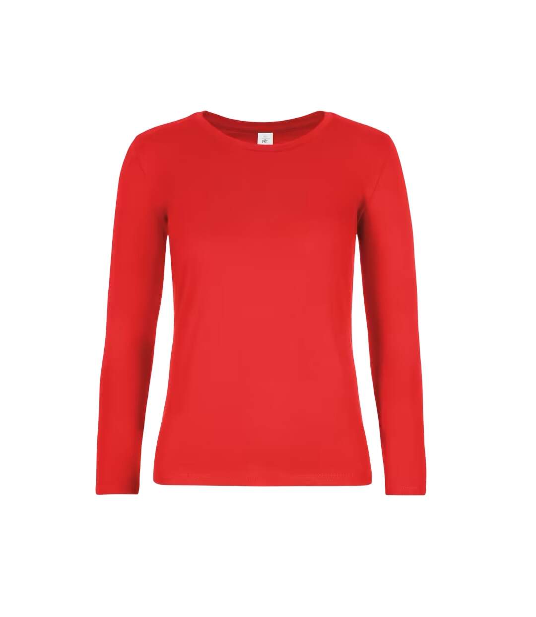 T-shirt Manches Longues #e190 Femme Rouge B&C-1