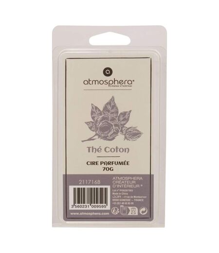Cire Parfumée à Brûler Laura 70g Thé Coton