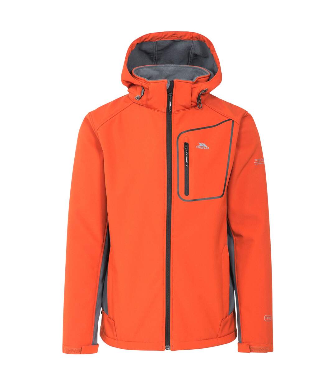 Veste softshell strathy ii homme orange Trespass-1