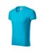 T-shirt Homme Bleu Clair Malfini-3